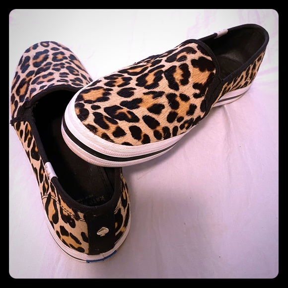 kate spade keds leopard print
